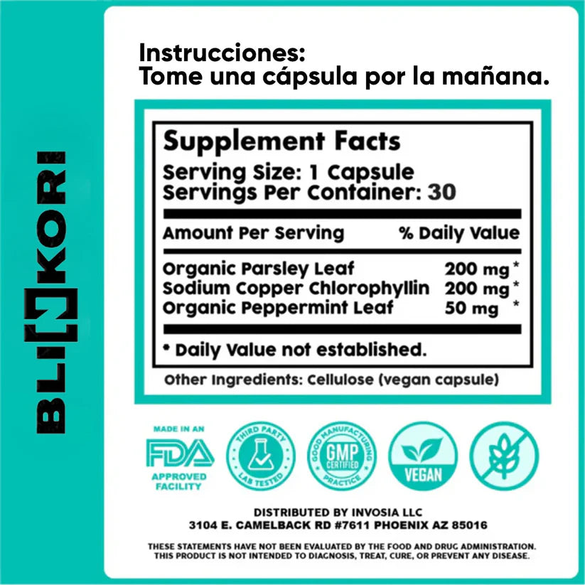 DEOS-DESODORANTE CORPORAL EN CAPSULAS