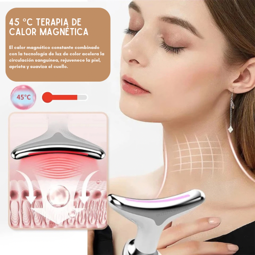 🤩 NUEVO MASAJEADOR LED ANTIARRUGAS INTELIGENTE Y ELIMINADOR DE PAPADA 🤩